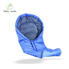 China Polyester Lining Soft Cotton 200gsm  Spill Resistant Camping Sleeping Bag with zip manufacturer