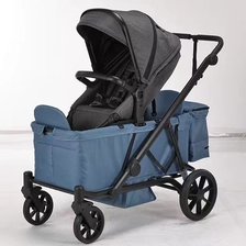 Cina Passeggino Wagon Doppio Posto per 2 Bambini – Perfetto per Gite al Parco e Gite in Famiglia produttore