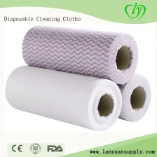 China Manufacturer Household Daily Nonwoven Disposable Cleaning Cloth Kitchen Dry Wipes manufacturer