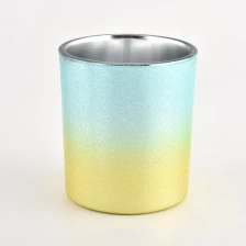 China luxury new decoration glass candle jar manufacturer