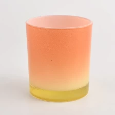 China 2022 8oz color glass candle jar manufacturer