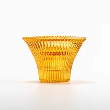 China wedding decor candle stick glass holder manufacturer