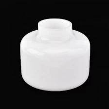 China 620ml white overlay glass reed diffuser bottles manufacturer