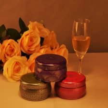 China 26+years brand cooperation home decoration metal candle tin with lids 10oz manufacturer