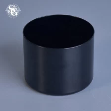 China Sunny customized black empty metal candle holder in bulk manufacturer