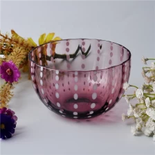 China Wholesales customized clear luxury candle glass vessel manufacturer