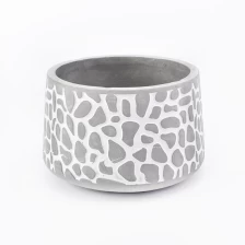 China hot sales candle holders concrete manufacturer