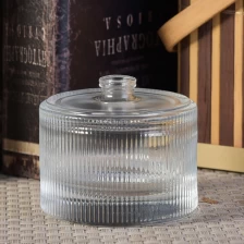China luxury clear glass bottle for fragrance manufacturer