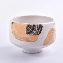 China Luxury standing ceramic candle holders for wedding table decoration manufacturer