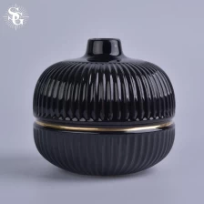 China Sunny 250ml 211g  black ceramic diffuser bottle with great design manufacturer
