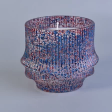 China Custom made luxury decorative candle glass jar bulk manufacturer