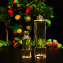China Cylinder wholesales transparent glass perfume bottles fragrance bottle for personal care manufacturer