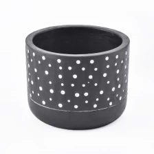 China decorative luxury candle jars concrete manufacturer