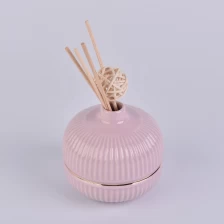 China ceramic reed diffuser bottle with glazing color manufacturer