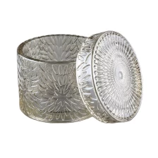China luxury fashion glass candle jar manufacturer
