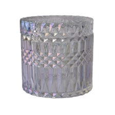 China home decor  glass bling candle holder manufacturer