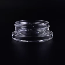 China Wholesale 30g 50g Clear Glass Cosmetic Jar For Cream Packaging manufacturer