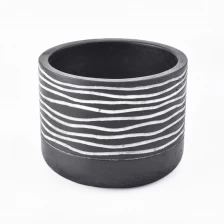 China decorative luxury candle jars concrete manufacturer