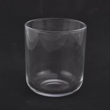 China Wholesale scented candle vessels clear glass manufacturer