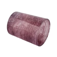 China 10oz 12oz Home decoration cylinder scented luxury glass candle jar in bulk manufacturer