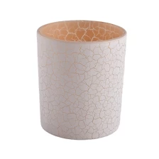 China new  matte luxury glass candle jars candle vessel manufacturer