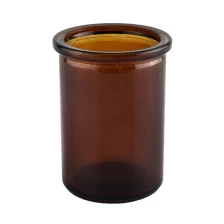 China 5oz glass candle jar with cork lid for wholesale manufacturer