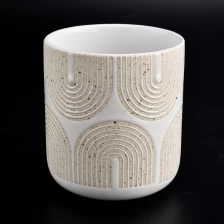China wholesale 14oz ceramic candle jars for home wax manufacturer