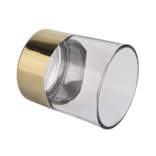 China Gold decal on the candle holder glass manufacturer