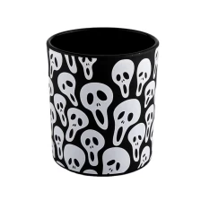 China black and white holiday glass candle jar manufacturer
