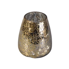 China In bulk glass electroplating mercury candle jars holder 8 oz 10 oz manufacturer