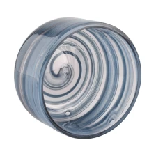 China Mouth blown glass candle jar for scented candle manufacturer