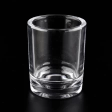 China Thick wall glass candle jars for home fragrance manufacturer