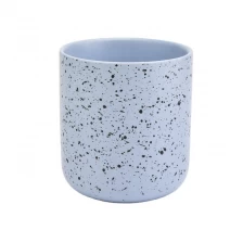 China home decor fragrance ceramic candle jar manufacturer