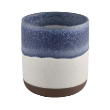 China Wholesales fancy unique ceramic candle jars empty for candle making manufacturer