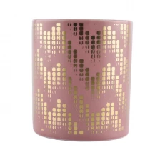 China luxury decorative ceramic candle holders manufacturer