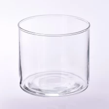 China fornecedor de potes de vela de vidro de parede fina transparente fabricante