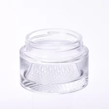 China Wholesale 70ml  cream glass jar cosmetic containers for home deco manufacturer
