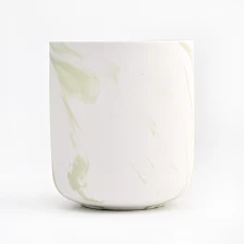 China Großhandel Luxus-Keramik-Kerzengläser, leere Kerzenbehälter, Heimdekoration Hersteller
