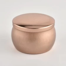 中国 空 4 盎司 6 盎司蜡烛罐金属铝蜡烛罐带盖 制造商