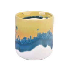 China luxury design Ceramic Jar for Scented Candles Empty Candle Containers for Weddings manufacturer