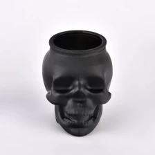 中国 Wholesale 10oz holiday matte black skull glass candle holder candle jar - COPY - 07n2q2 メーカー