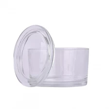 China 720ml 25oz Glass Candle Jar With Lids Custom Color Glass Candle Jars Wholesale manufacturer