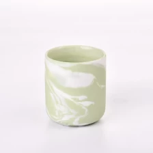 China Wholesale 6oz glazed matte ceramic candle holder ceramic vessel manufacturer