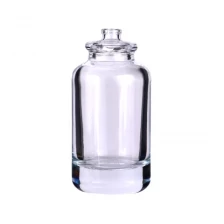 China Clear 110ml thick bottom glass vessel glass perfume bottle manufacturer