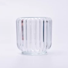 Chine Pot de bougie vertical transparent unique en gros en gros fabricant