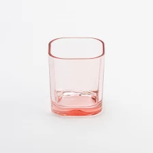 Chine Jar de bougie en verre de luxe en gros de 8 oz en verre carré fabricant