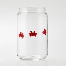 Cina Design di granchio decorativo trasparente in vetro limpido per la produzione di candele produttore