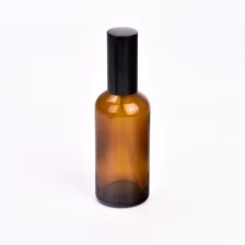 China Premium Amber Glass Bottle Custom Logo Aroma Perfume Bottle with Spray-Head manufacturer