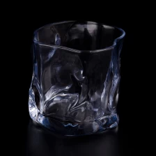China 8oz iridescent glass candle vessel wholesale manufacturer