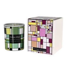 China 7oz Soy Wax Fragrance Candles of Glass Candle Containers Wholesale manufacturer